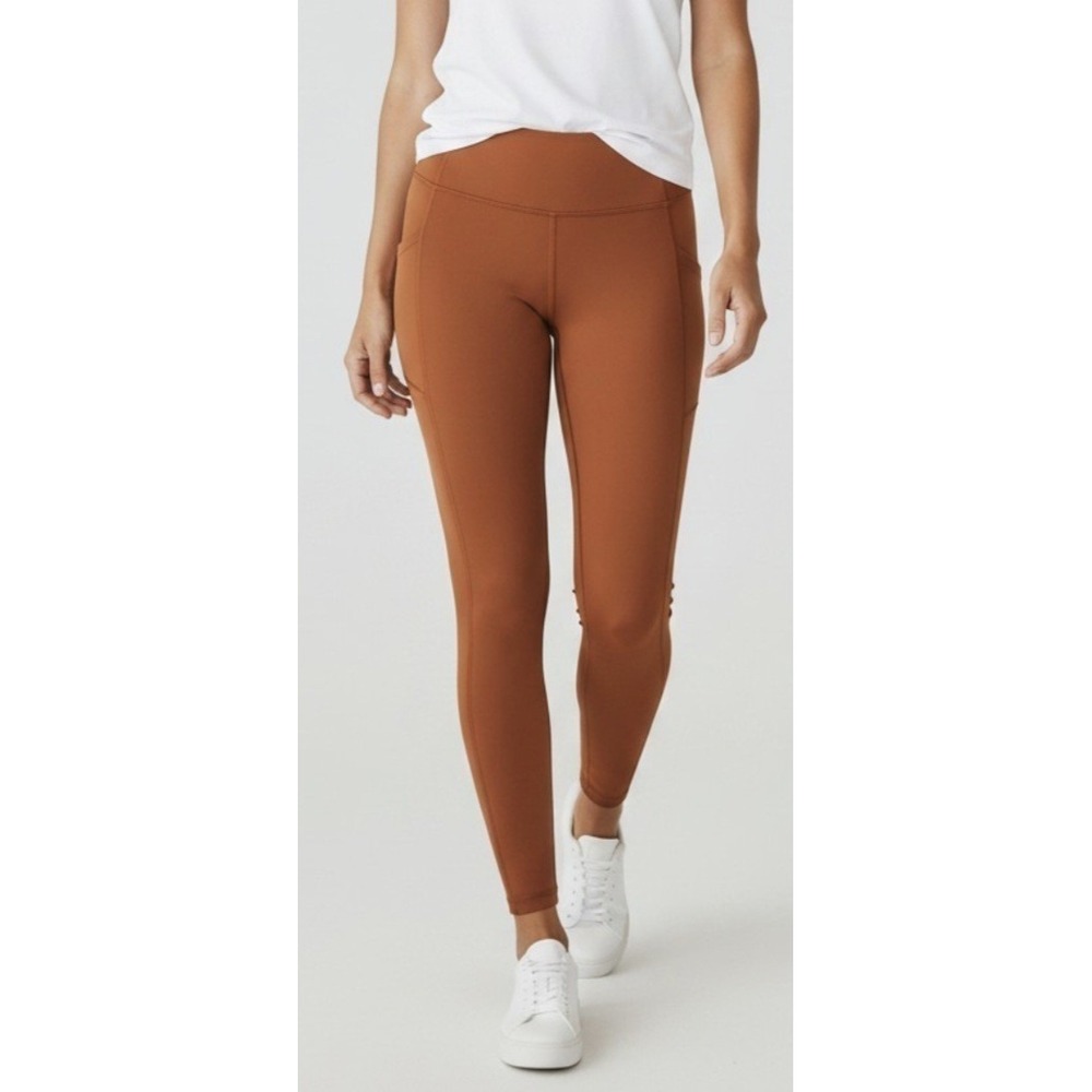 American Eagle The Everything Pocket Leggings Burnt Orange S High Rise